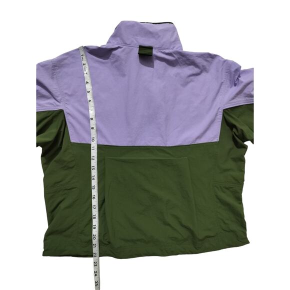 🔥HP🔥New Columbia women deschutes valley green purple active packable Jacket M - Picture 12 of 16